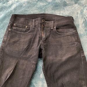 Levi’s 511 31x30 Stretch Blackout Wash Denim